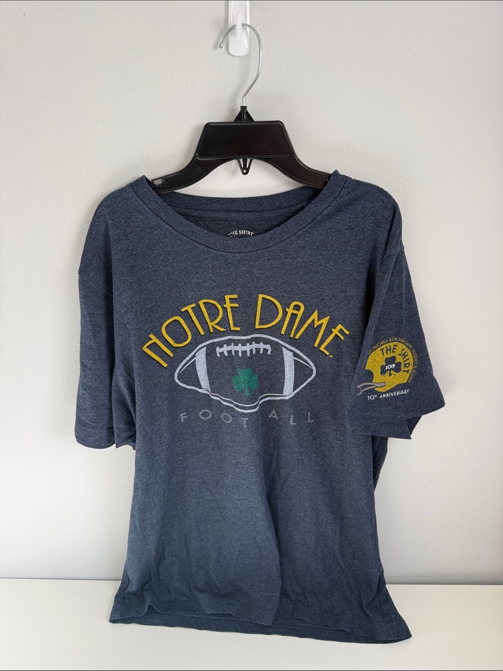 NOTRE DAME FOOTBALL “Built on Tradition” t-shirt